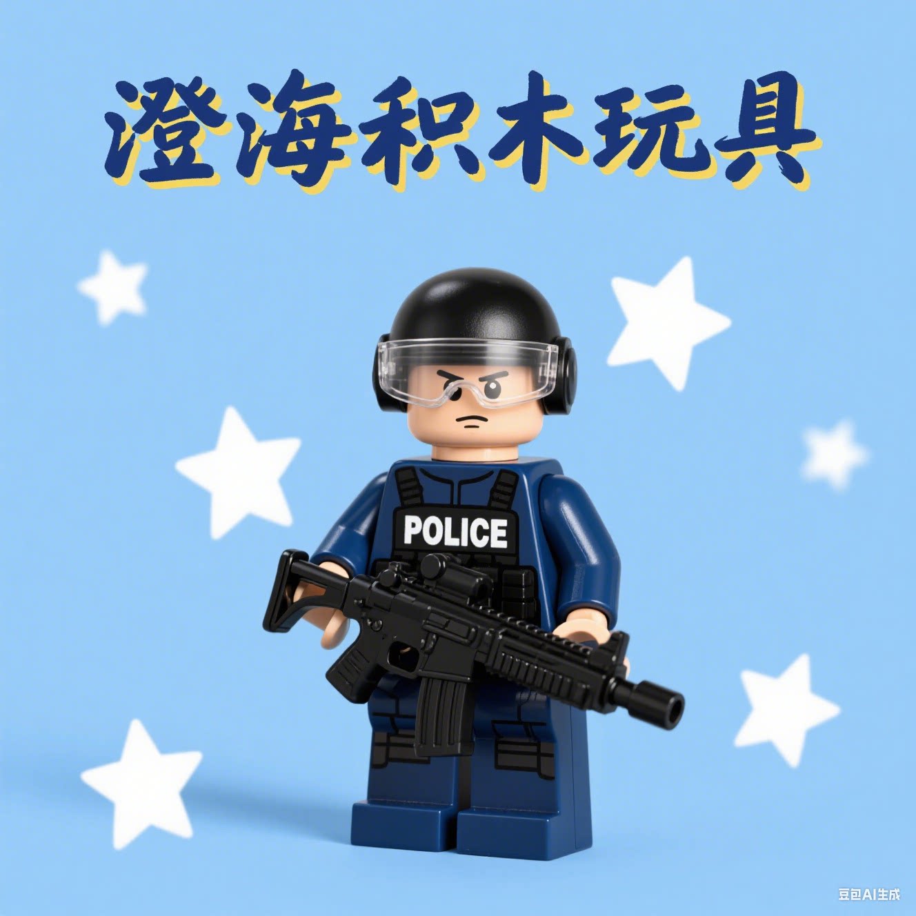 澄海积木玩具的LOGO