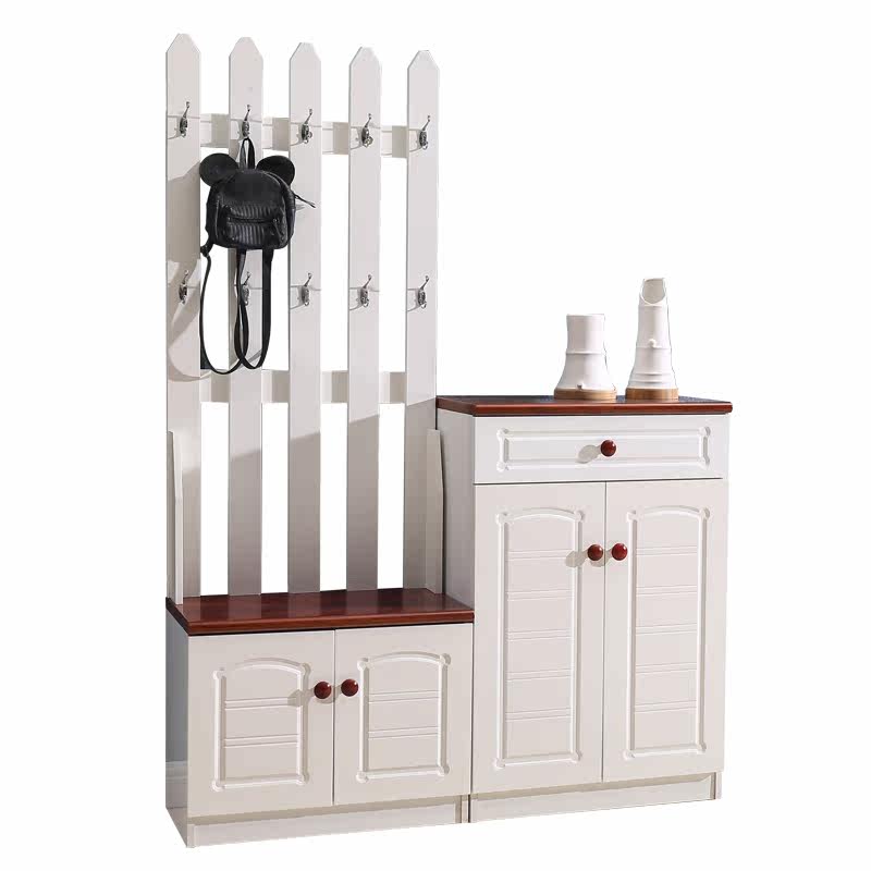 Mediterranean Shoe Cabinet Simple Modern Foyer Porch Partition