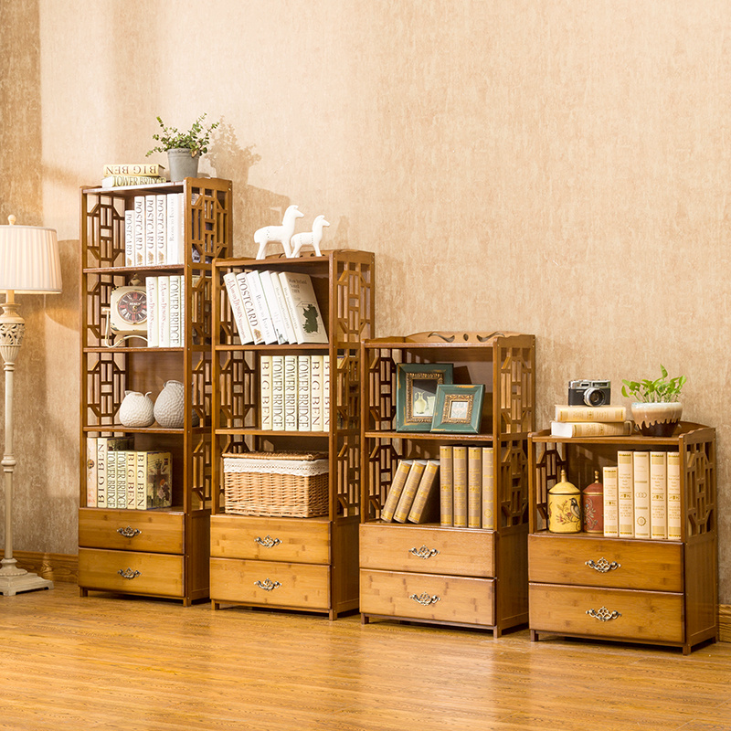 Jumeina Bookshelf Chinese Simple Bookcase Landing Creative