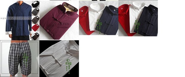 Ưu đãi đặc biệt Cotton vải thô cũ Xiulong Tang phù hợp với nam dài tay quần sooc