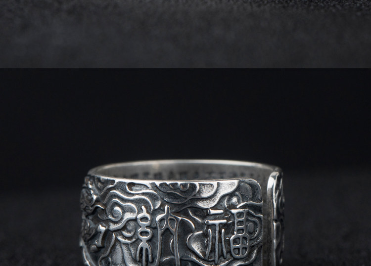 Bague homme en Argenterie - Ref 3086738 Image 15