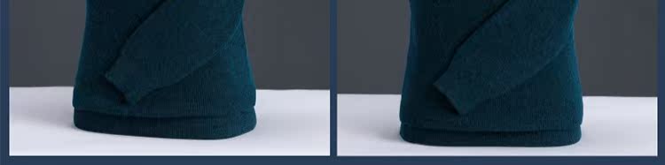 Áo len cashmere của nam giới Ordos nửa cao cổ áo len dày mùa đông trung niên áo len ấm áp kích thước lớn blazer nam