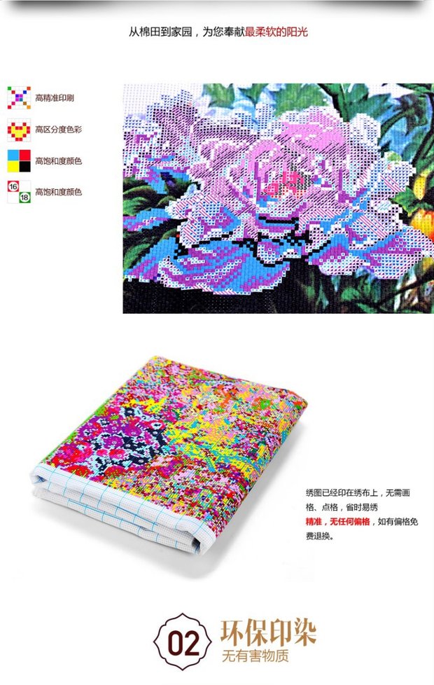 Mona Lisa cross-stitch thêu 2018 mới phòng khách phòng ngủ đơn giản trẻ em châu Âu dễ thương di chuyển hơi đơn giản - Công cụ & phụ kiện Cross-stitch tranh thêu chữ thập hoa khai phú quý