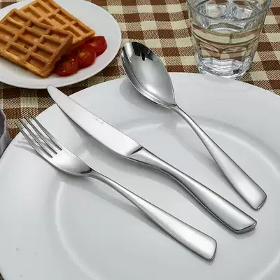 onlycook high-grade 304 stainless steel knife set set home creative Western tableware steak knife spoon Fork