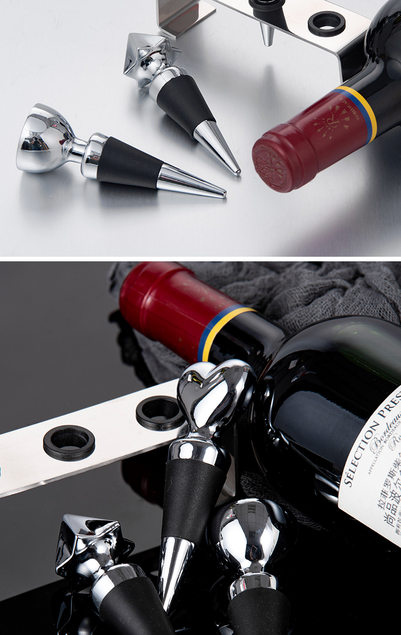 Onlycook wine bottle stopper creative wine champagne seal kit wine lawsuits plug-in seal preservation