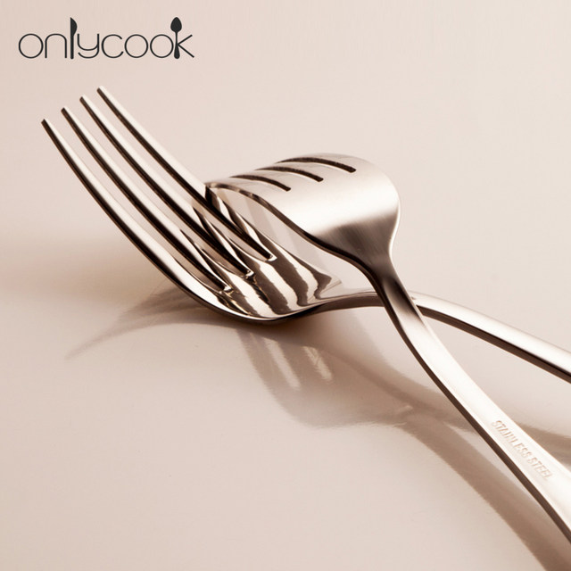 onlycook stainless steel dinner fork export fork steak fork fruit salad fork western food fork western tableware