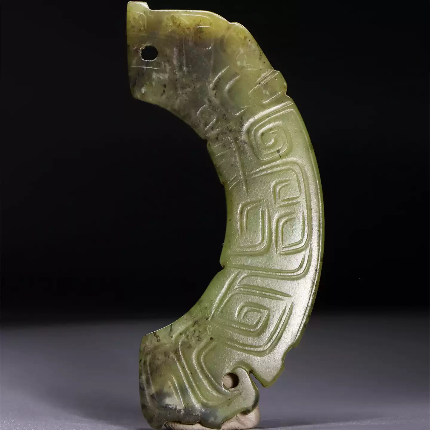 古玉老玉和田玉玉贵人小摆件