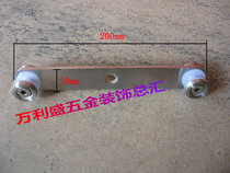 Glass clamp glass claw glass pendant double hanging stair column pendant handrail pendant