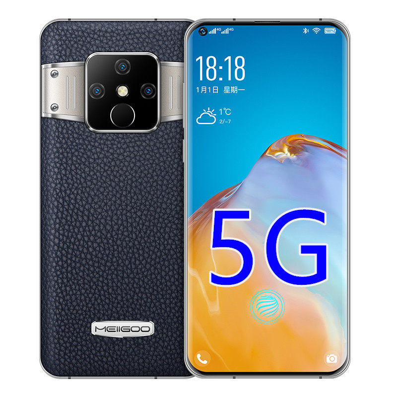 7 2-inch curved screen business 5g smart full Netcom fingerprint dual card elderly Android 12G running large screen games