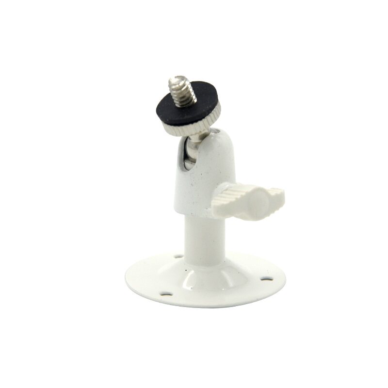 Surveillance camera bracket gimbal camera hanger bracket I type short bracket iron white paint bracket 6 5cm