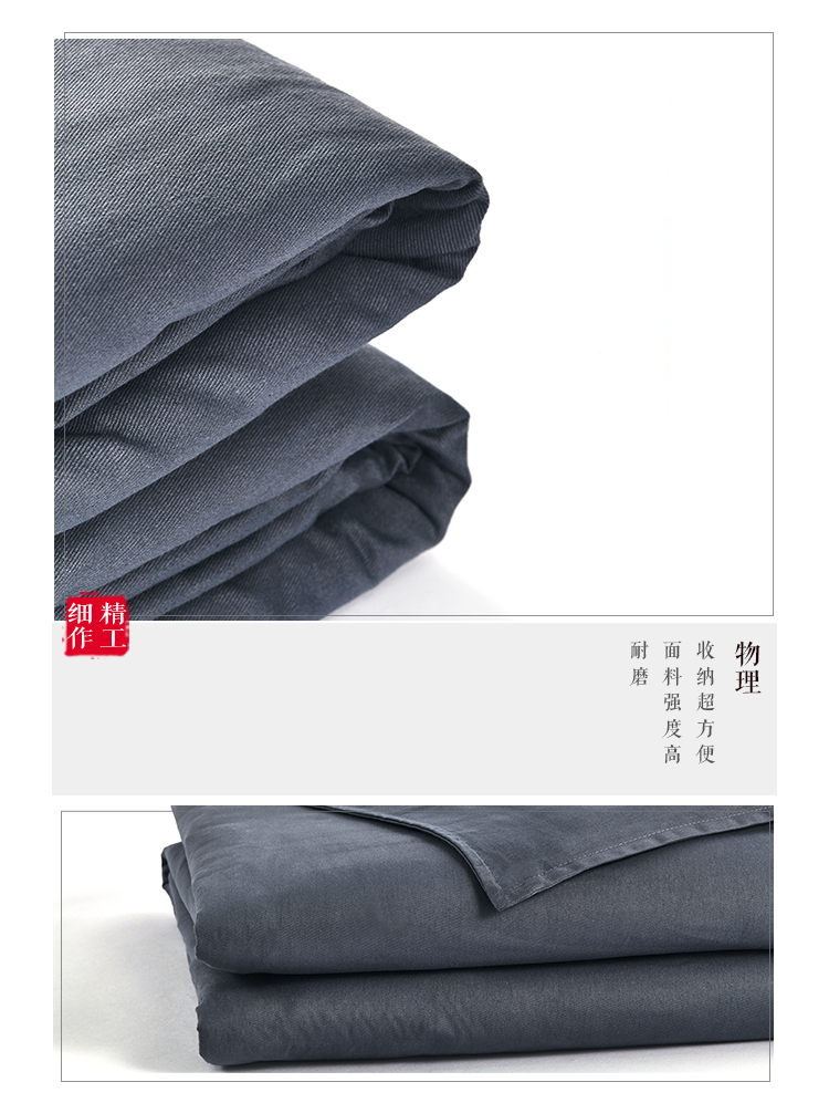 Trọng lực chăn bông chăn đơn mảnh 100% cotton Mỹ trọng lực giải nén giấc ngủ chăn mùa hè bộ chăn ga gối