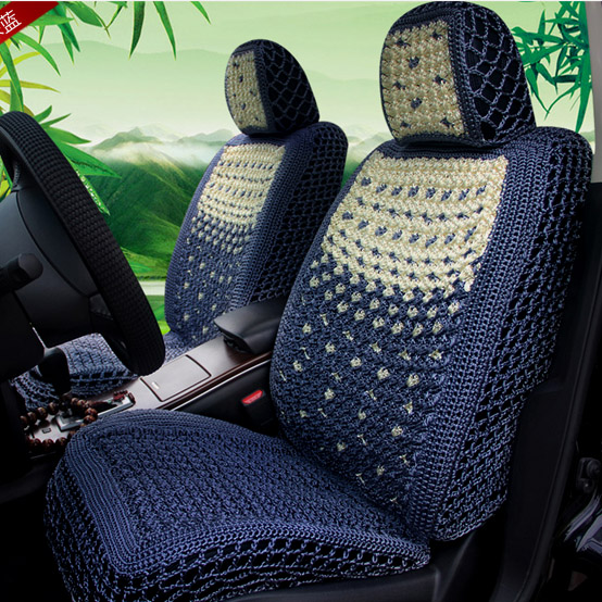 Hand-woven car seat cushion ice silk winter four seasons GM Fox Corolla Sagitar Bora Lavender Accord seat cushion