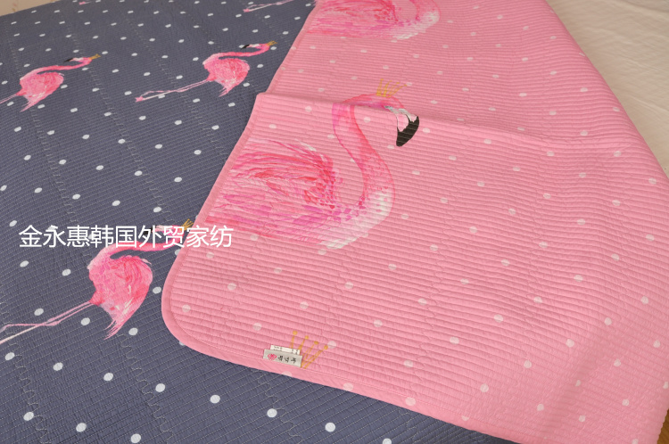 Hàn quốc phổ biến twill bông chần rửa là dày chần phim hoạt hình tấm ga trải giường giường tatami mat mùa hè mát mẻ drap giường
