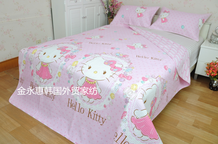 Khuyến mãi Hàn Quốc Twill Cotton Chần Bí Mật Road Rửa Mat Sheets Giường Cover Nệm Điều Hòa Không Khí Bộ Đồ Giường