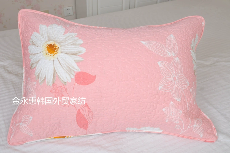 Đặc biệt bông mới chéo gối bông đơn dày rửa gối bông giường gối đơn - Gối trường hợp gối cao su