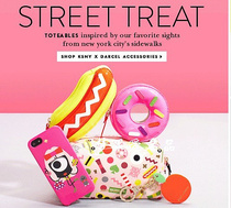 Doughnut cute little bag coin purse bag