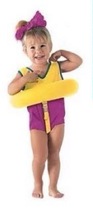 American bulk children inflatable swimsuit Super Rod air pump
