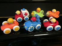 Baby car alloy forklift inertia car child return car