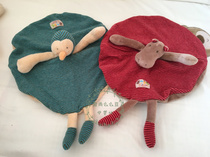 French M animal towel saliva towel