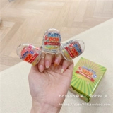 Японский импортный бриллиантовый слюнявчик, светящееся кольцо, игрушка, фруктовый вкус