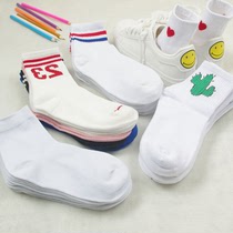 Season Dance Academy Wind Cute Big Boy Cotton Socks in baseball Sox with long section of male and female pure white