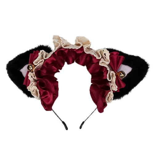 Красная шапочка, японский красный аксессуар для волос, ободок, заколка для волос, шпильки для волос, стиль Лолита