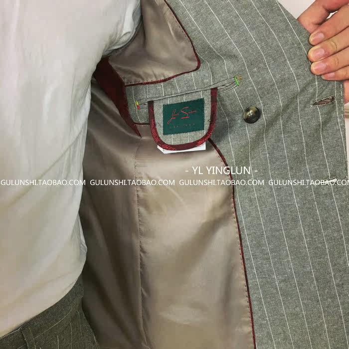 Costume homme en chanvre pour automne - Ref 1560587 Image 18