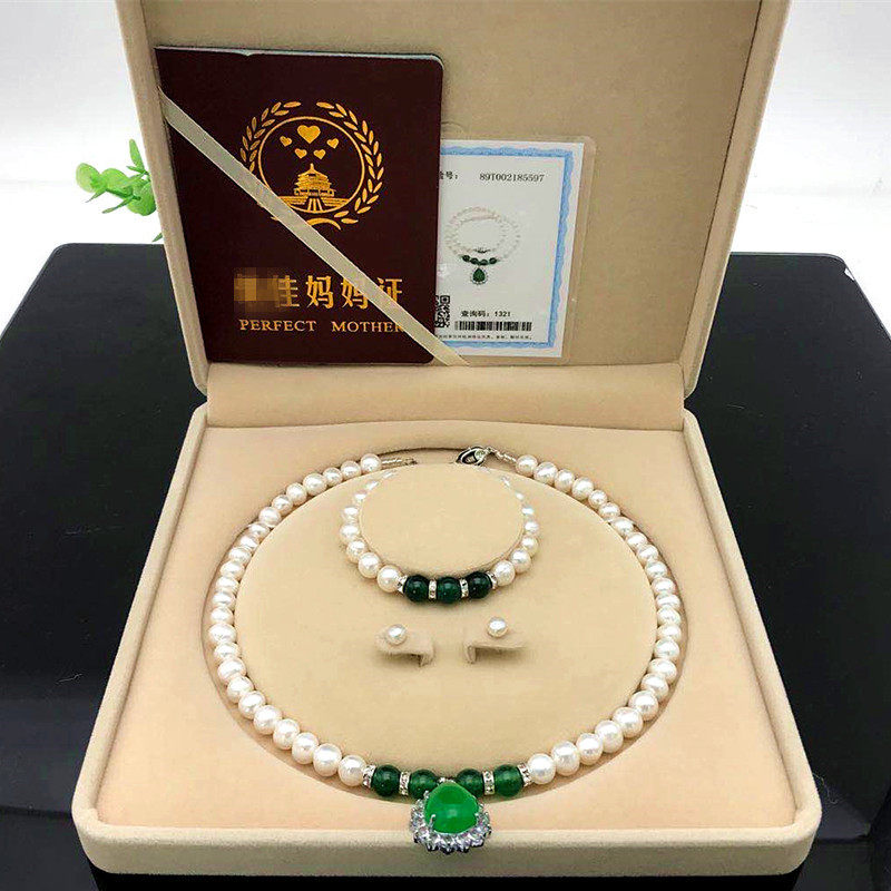 Bechu Mother Bay Pearl Necklace Mother to send her elders to give their mother the old man's necklace Manau Mother's Day birthday present
