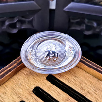 Foot Silver 999 Hollow Yuanbao Zhaojinbao Fu Zi 2 grams Business Insurance Open Merchants