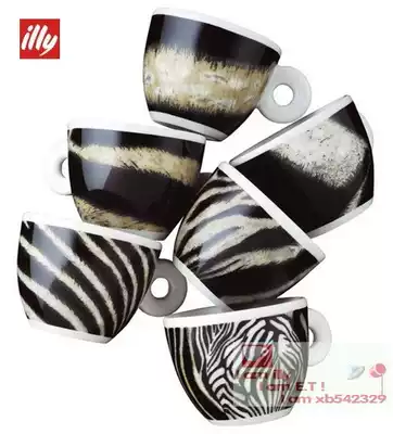 illy1999 Collection Cup Roberta Pietrobelli Striped Art ESPRESSO Concentrated Set Cup