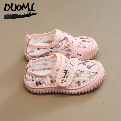 Spring & Fall Kids Baby Girl Soft Bottom Non Slip Indoor Shoes — 8