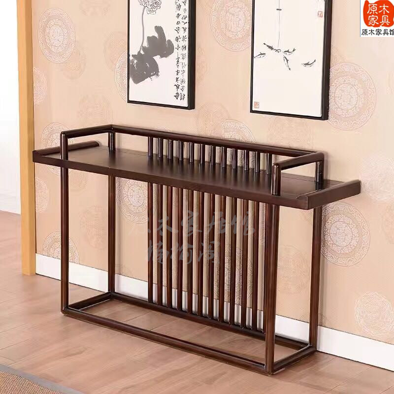 Old Elm không sơn đồ nội thất bằng gỗ nguyên chất rắn trường hợp bàn hiên Trung Quốc Zen mới cho bàn bàn piano cổ - Bàn / Bàn bàn gỗ nguyên tấm