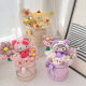 ວັນເດັກນ້ອຍ Hug Bucket Cinnamon Dog Kuromi Doll Bouquet ສໍາລັບແຟນແລະ Besties ຂອງຂວັນວັນເກີດຂອງເດັກຍິງເດັກຍິງ