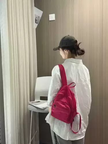 Маленький водонепроницаемый весенний рюкзак, универсальная сумка, надевается на плечо, семейный стиль, в корейском стиле