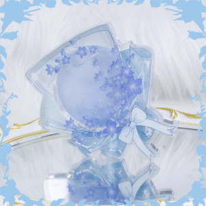 Oopsgoods in Stock【Bouquet】Acrylic Badge Display Frame for Photo Props