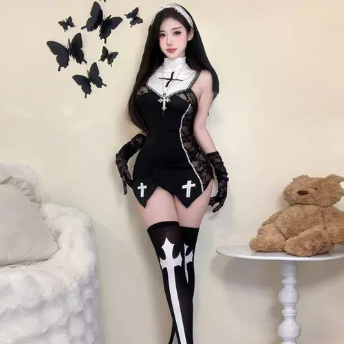 Сексуальная униформа, пижама, нижнее белье, комплект, косплей