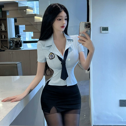 Сексуальная полиция полиция, потому что униформа QQNY устанавливает маленькую грудь ослепительную инструктор бесплатный секретарь Fun Paper Temptation