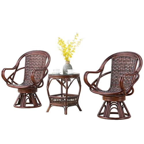 Натуральный современный креативный комплект для отдыха, 3 предмета, простой и элегантный дизайн