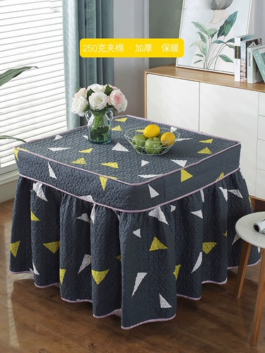 Выпечка пожарной столовой капюшона в зимнем столе Sifang 80x80 для выпечки пожарной крышка дома Новая электрическая огненная печь Электрическая настольная крышка ткани 6