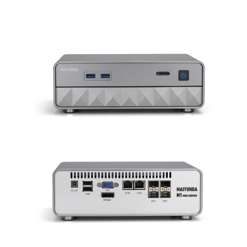Maiyunda M1 Mini Server Mini Server Host Multi-Port Gigabit