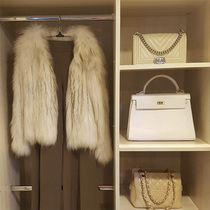  Imported raccoon hair woven fur coat womens short 2021 new winter and Korean version of the leather long-sleeved fur coat women