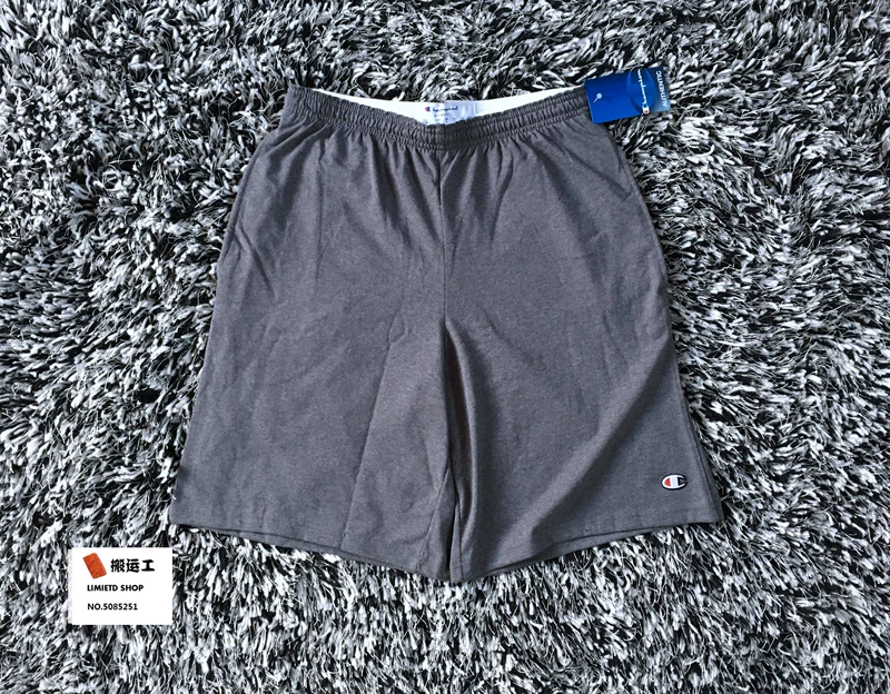 [Spot] Quần short cơ bản Champion Quần short logo cổ điển Cotton
