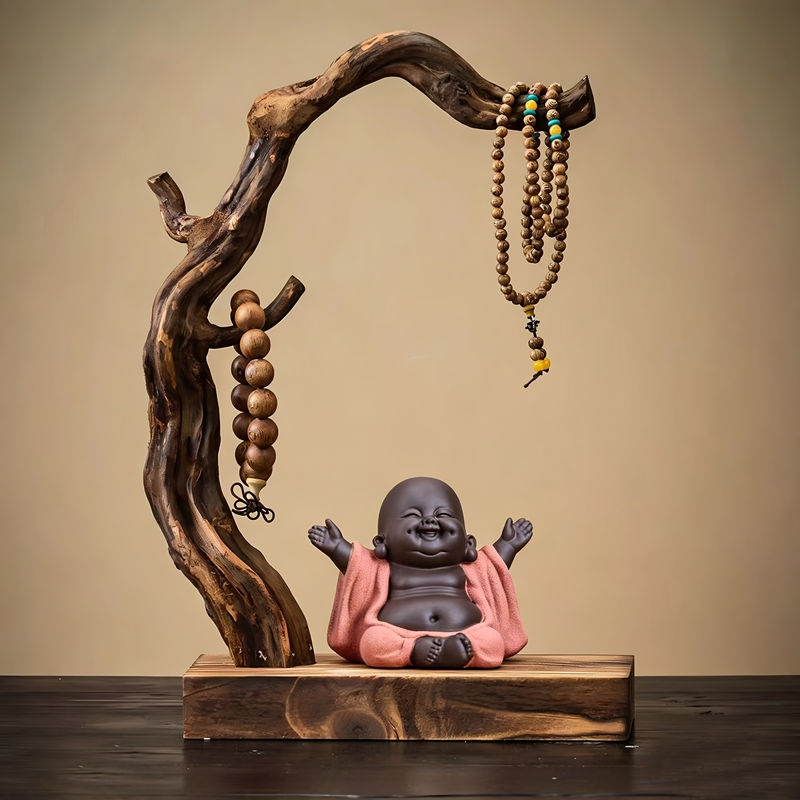 Vintage Bracelet Stand, Buddhist Bead Necklace Display, Jewelry Rack, Entryway Key Storage Ornament, Handicraft Bracelet Display Stand Vintage Bracelet Stand, Buddhist Bead Necklace Display, Jewelry Rack, Entryway Key Storage Ornament, Handicraft Bracelet Display Stand