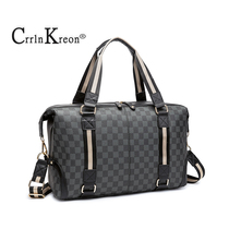 Crrln Kreon travel bag men's hand-held travel large-capacity duffel bag trend shoulder slung fitness bag