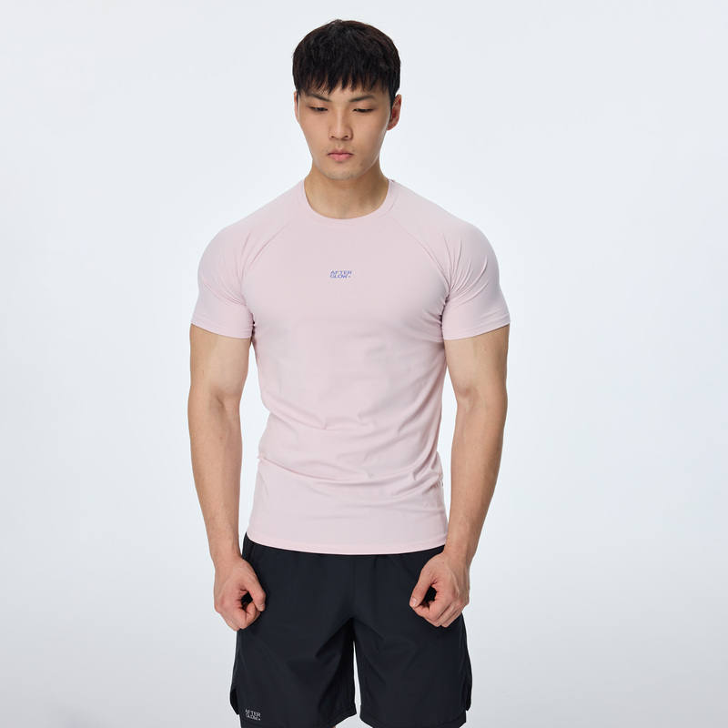 Afterglow Large-Grain Fabric Anti-Pilling Version 2.0 Training Short-Sleeve Fitness Quick-Drying High-Elastic Tight-Fitting Clothing Afterglow Large-Grain Fabric Anti-Pilling Version 2.0 Training Short-Sleeve Fitness Quick-Drying High-Elastic Tight-Fitting Clothing