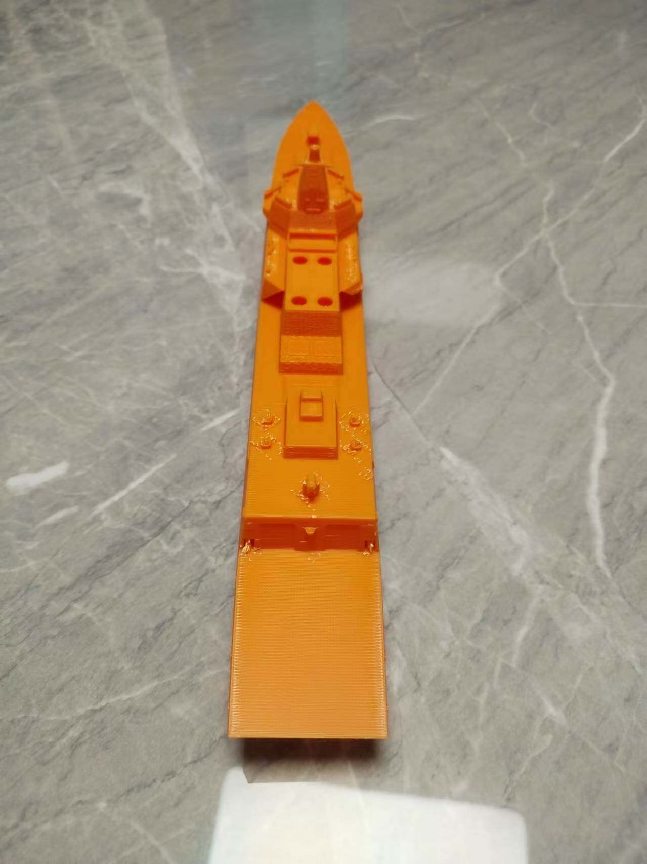 товар из китая 052d导弹驱逐舰模型航模军迷玩具摆件益智亲子游戏