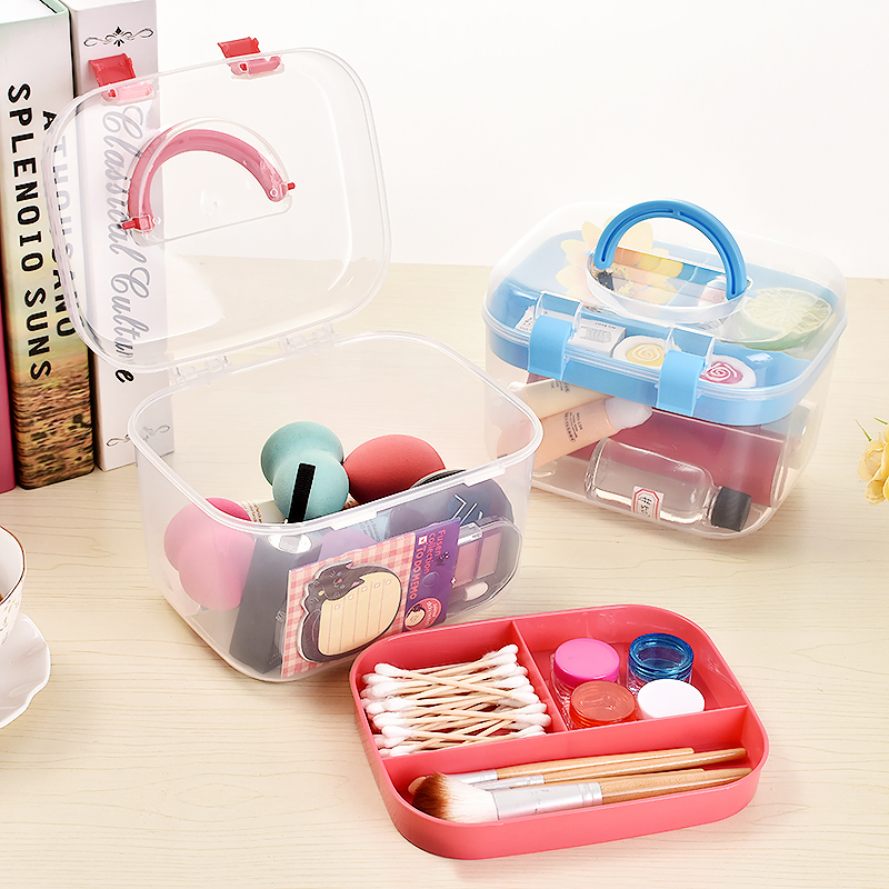 Medical container box household multilayer medicine box to increase medical box household supplies tool collection