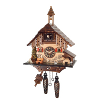 German imported wall clock cabin wall clock Black Forest quartz watch music cuckoo wall clock cuckoo