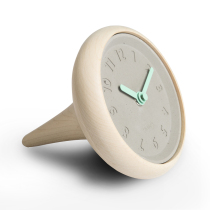 French GONES Table Clock Maple Mineral Concrete Surface Home Decoration Imported creative design gift clock