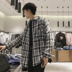 GboY 2020 Thu Harajuku phong cách tiểu áo dày INS với retro loose-fitting rãnh áo khoác nam 